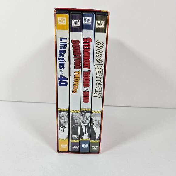 Will Rogers Collection Volume 1 DVD Set or 4 Cinema Classics Life Begins at 40 - Picture 4 of 6